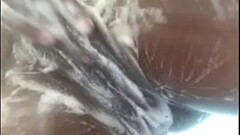 Wet pussy in the shower Thumb