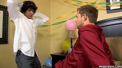 Twink best man strips and gets fucked before the wedding Thumb