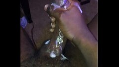 Stroking the nutt out Thumb