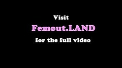 Smalltits trap wanking her cock on the bed Thumb