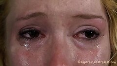 Bounded villein girl is getting a lusty pussy punishment Thumb