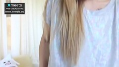 Amateur Blonde Teen Rides Cock Thumb