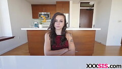Huge dick for cute stepsis Kharlie Stone Thumb