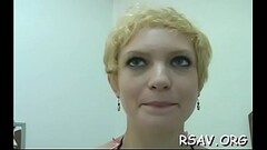 hottie gets spanked after thorough examination Thumb