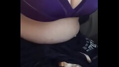 Hot sexy aunty boob show in car Thumb