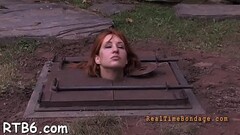 Tied up playgirl is punished by master for her nasty sins Thumb