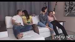 Group action awards both sexy sluts with plenty of bright enjoyment Thumb
