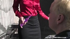 Blonde German mature slut cheating on her husband in amateur video Thumb
