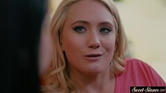 Cocksucking MILF and teen riding stiff dick Thumb