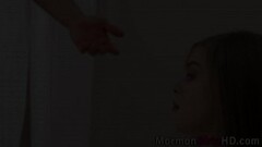 Missionary teen takes cum Thumb