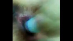 Asian girl play with tube Thumb