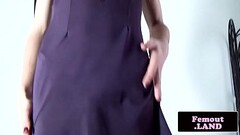 Tattooed amateur femboi masturbating solo Thumb