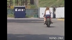 Girl gets stretched out Thumb