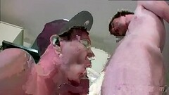 Naked boys moviek gay first time A Three Course Meal Of Cock! Thumb
