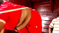 Bhojpuri BHABHI SIDE BOOBS in Village ! Thumb