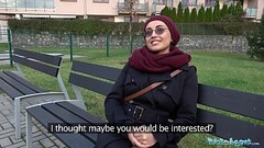 Public Agent Afghan beauty pays to fuck a big cock Thumb