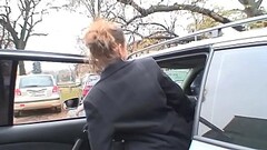 Hunters of bitches strikes again: a new cute slut gangbanged! Thumb