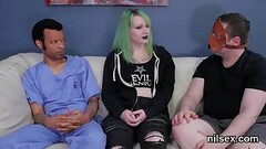 Flirty teen was taken in anal hole asylum for awkward treatment Thumb