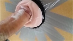 Fucking my Fleshlight Thumb