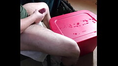 Massive cumshot from fleshlight Thumb