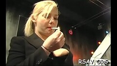 Stunning sweetheart in bdsm act Thumb