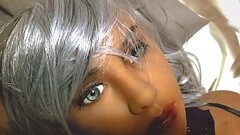 Real Sex Doll Fucked in Shiny Stockings Thumb