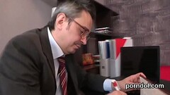 Cuddly gets seduced and penetrated by her older schoolteacher Thumb