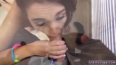 Sexy loud teen Sucking Stepbros Banana Thumb