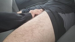 Letting the Uber Driver Grab My Cock . Thumb