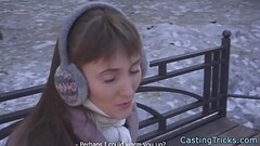 Smalltits petite babe banged at fake casting Thumb