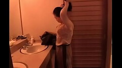Japanese Asian step Mom her to Fuck her Thumb