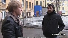 Broke man lets sexy mate to poke his lover for cash Thumb
