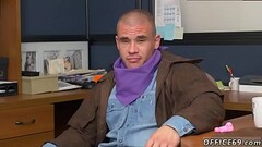 Black gays couple naked Jacking more than a lantern at the offices Thumb