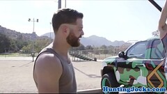 Muscular stud rimmed and anally drilled Thumb