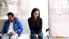 European babe pickedup for public car sex Thumb