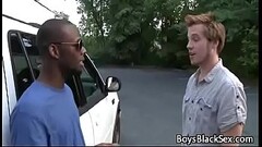 Blacks On Boys - Gay Hardcore Nasty Interracial Fuck Movie 21 Thumb