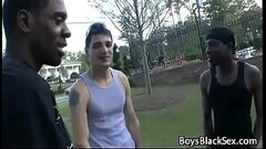 Blacks On Boys - Gay Hardcore Nasty Interracial Fuck Movie 19 Thumb