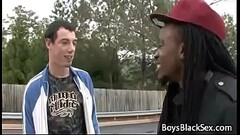 Blacks On Boys - Gay Hardcore Nasty Interracial Fuck Movie 04 Thumb