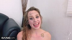 BANG Casting - Country Girl Zoey Laine gets Throat fucked Thumb