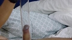 Vacuum Cleaner suck flutter and cum 10 - lying down Thumb
