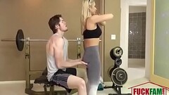 Fitness Trainer MILF Fucks Client For Free Thumb