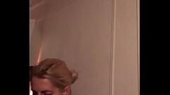 Russian Milf giving me head after delivering her package Thumb