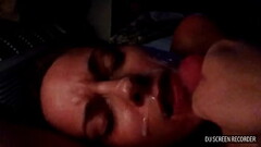 Huge facial for my beautiful wife Thumb
