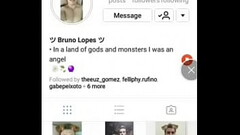 Garoto se exibindo no instagram Thumb
