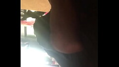 Black man eats sushi Thumb