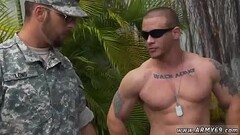 Hot military guys kissing gay R&amp_R, the Army69 way Thumb