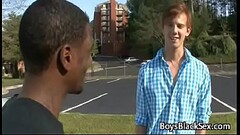 Black Gay Muscular Man Seduces Teen White BOy For A Good Fuck 15 Thumb