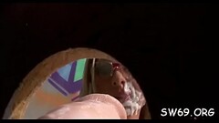 Naughty hottie gets plenty of slime Thumb