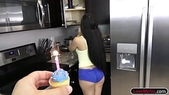 Bday girl Annika Eve fucked by stepbro Thumb