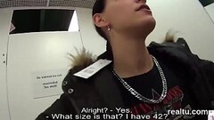 Luscious czech nympho is teased in the supermarket and screwed in pov Thumb